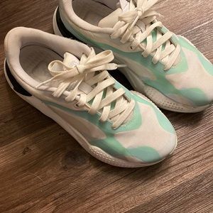 Puma RS-X3 Plas Tech sneakers in green